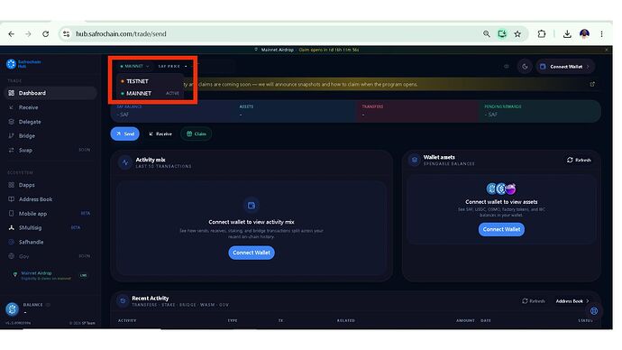 Test & Mainnet